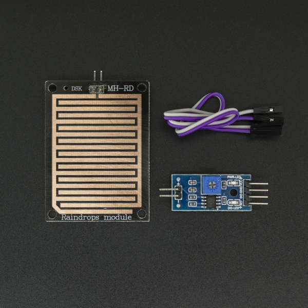 Sensor de Humedad detector de Lluvia para Arduino Genérico - 3