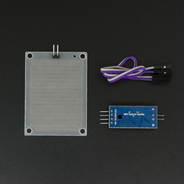 Sensor de Humedad detector de Lluvia para Arduino Genérico - 4
