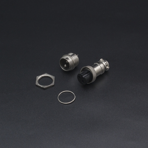Conector De Aviación GX16 2P Macho-Hembra Genérico - 3