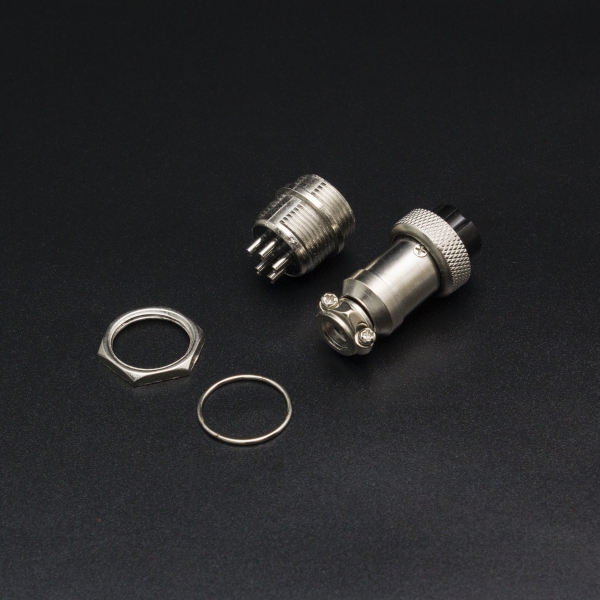 Conector De Aviación GX16 5P Macho-Hembra Genérico - 3