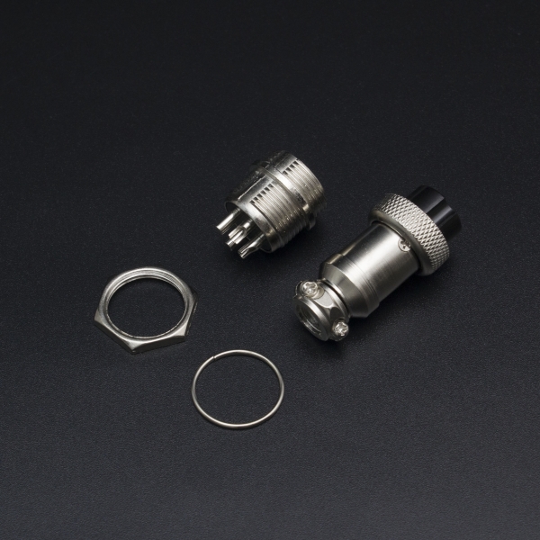 Conector De Aviación GX16 4P Macho-Hembra Genérico - 3
