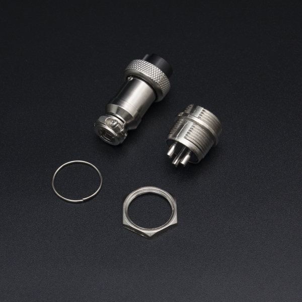 Conector De Aviación GX16 3P Macho-Hembra Genérico - 3
