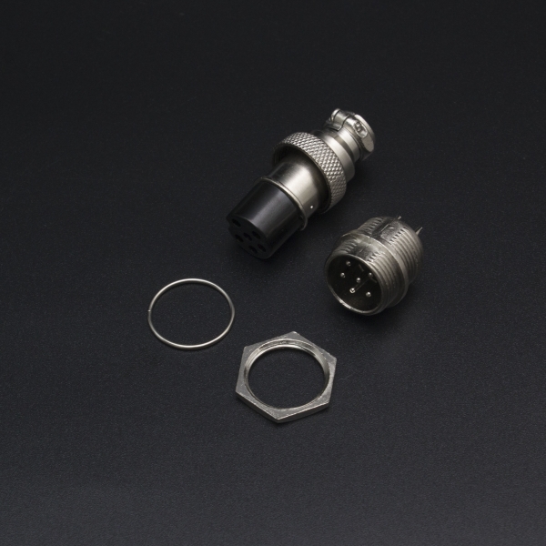 Conector De Aviación GX16 6P Macho-Hembra Genérico - 3