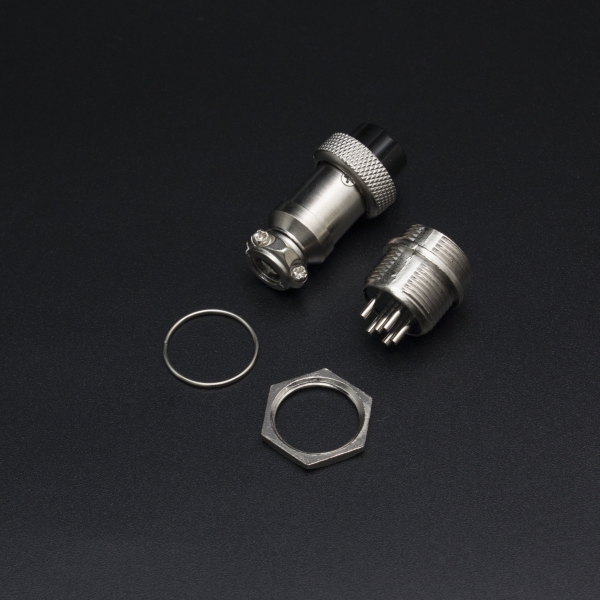 Conector De Aviación GX16 6P Macho-Hembra Genérico - 4