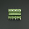 Terminal de Bloque Enchufable 5.08MM Verde 8P Inclinado 90 Grados Genérico - 2 Terminal de Bloque Enchufable 5.08MM Verde 8P Inclinado 90 Grados Genérico - 2