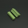 Terminal de Bloque Enchufable 5.08MM Verde 8P Inclinado 90 Grados Genérico - 5 Terminal de Bloque Enchufable 5.08MM Verde 8P Inclinado 90 Grados Genérico - 5