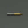 Fresa en V De Tin para Router PCB 3.175X30X0.1 Genérico - 2