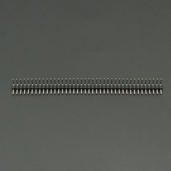 Regleta Conector 1*40P 2.54MM Macho-Macho Inclinado 90° Genérico - 3