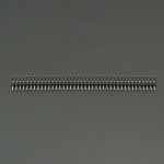 Regleta Conector 1*40P 2.54MM Macho-Macho Inclinado 90° Genérico - 3