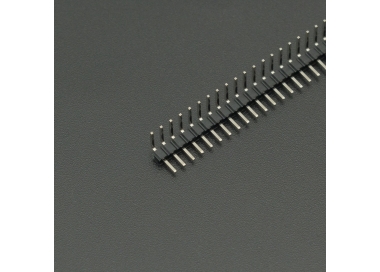 Regleta Conector 1*40P 2.54MM Macho-Macho Inclinado 90° Genérico - 1