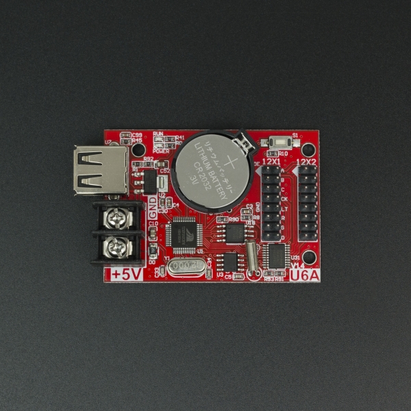 Controladora De Pantalla HD-U6A Para Matriz De Led P10 Genérico - 3