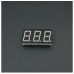 DISPLAY ROJO 7 SEGMENTOS X3 CÁTODO COMÚN 0.56 INCH Genérico - 1