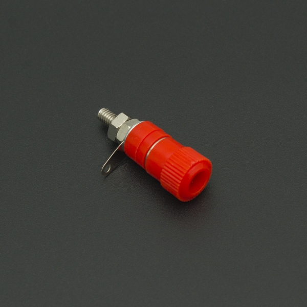 TERMINAL CONECTOR JS-910B M4 ROJO Genérico - 2