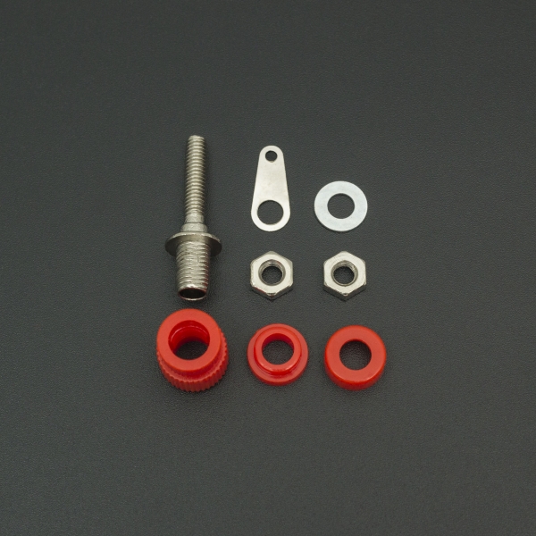 TERMINAL CONECTOR JS-910B M4 ROJO Genérico - 3