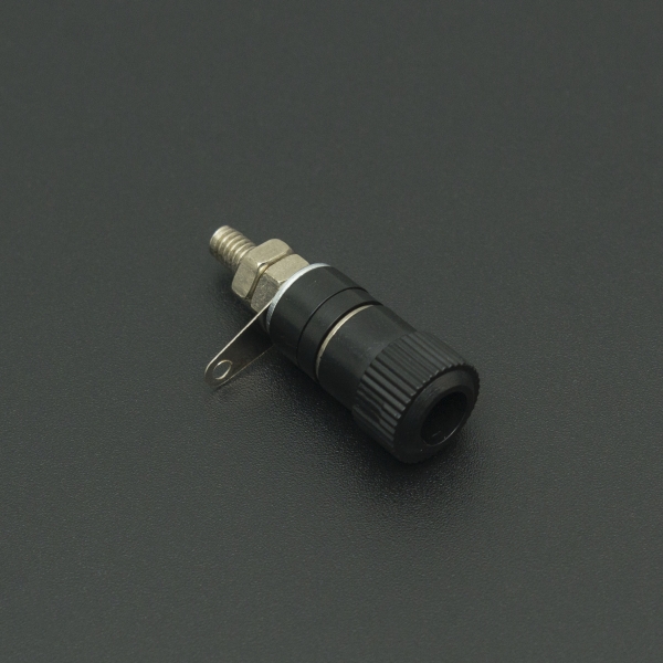 TERMINAL CONECTOR JS-910B M4 NEGRO Genérico - 2