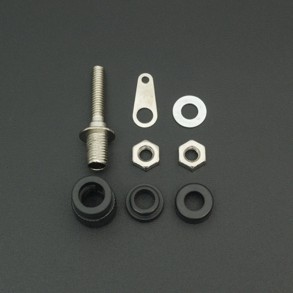 TERMINAL CONECTOR JS-910B M4 NEGRO Genérico - 3