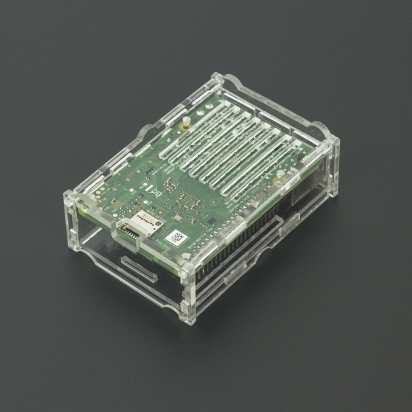 CAJA PROTECTORA EN ACRÍLICO PARA RASPBERRY PI 4 Vistronica - 6