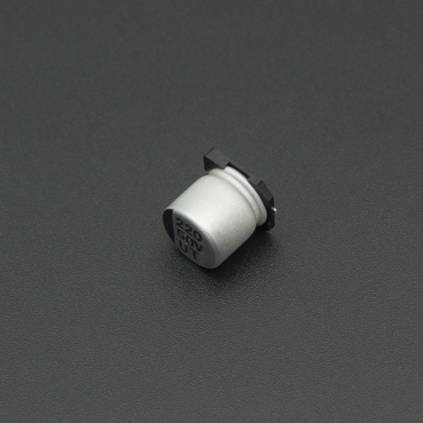 CAPACITOR ELECTROLÍTICO DE ALUMINIO 220 UF 50V 10X10.2 MM SMD Genérico - 3