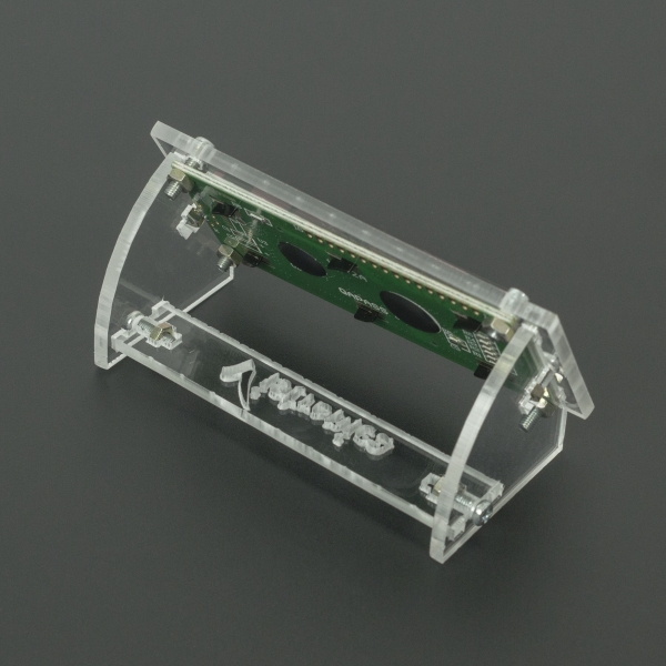 CAJA PROTECTORA EN ACRÍLICO PARA LCD 1602 BACKLIGHT Vistronica - 6