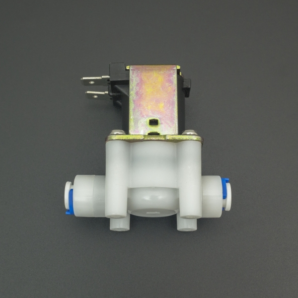 ELECTROVÁLVULA PLÁSTICA DE CONEXIÓN RÁPIDA 12VDC CON PRESIÓN Genérico - 2
