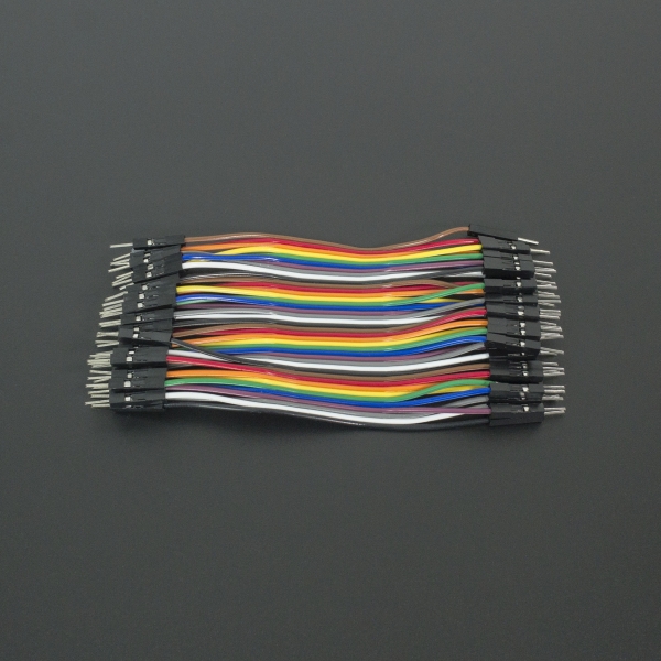 CABLE DUPONT MACHO MACHO X40 10 CM Genérico - 3