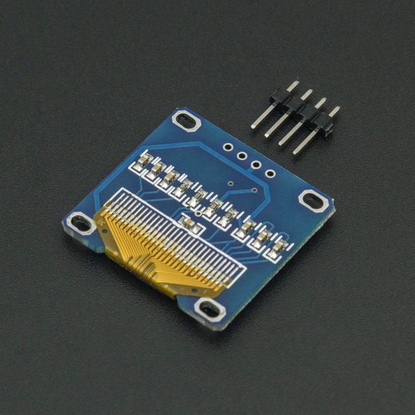 DISPLAY OLED I2C 0.96 PULGADAS AZUL Genérico - 3