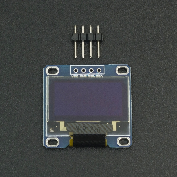 DISPLAY OLED I2C 0.96 PULGADAS AZUL Genérico - 5