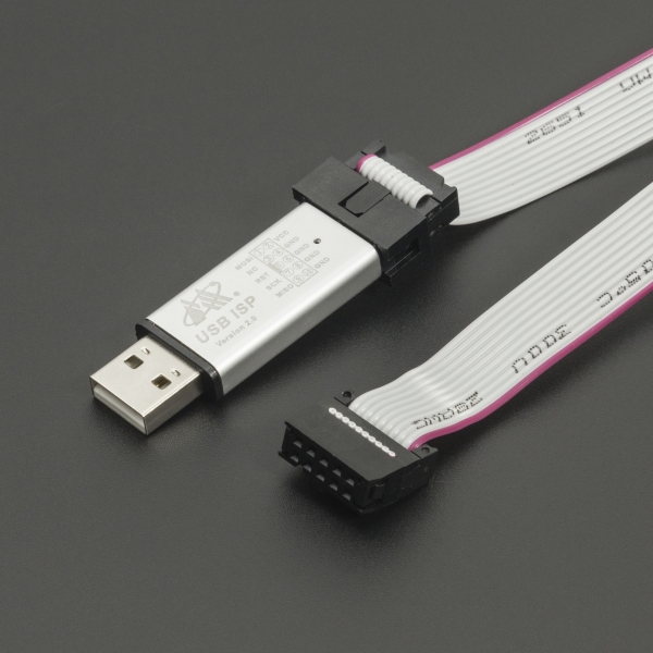 PROGRAMADOR USB ISP CON CABLE AVR Genérico - 2