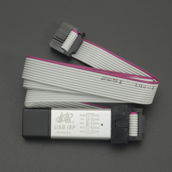 PROGRAMADOR USB ISP CON CABLE AVR Genérico - 3