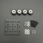 KIT CARRO DESLIZADOR PARA PERFIL ALUMINIO DE 2020 Genérico - 6 KIT CARRO DESLIZADOR PARA PERFIL ALUMINIO DE 2020 Genérico - 6
