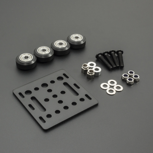 KIT CARRO DESLIZADOR PARA PERFIL ALUMINIO DE 2020 Genérico - 2 KIT CARRO DESLIZADOR PARA PERFIL ALUMINIO DE 2020 Genérico - 2