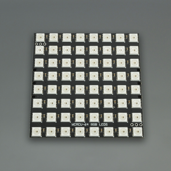 MATRIZ DE 8x8 LEDS 5050 RGB NEOPIXEL WS2812 Genérico - 1
