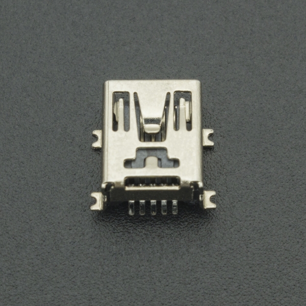 CONECTOR MINI USB TIPO B 5 PINES HEMBRA SMD Genérico - 2