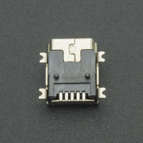 CONECTOR MINI USB TIPO B 5 PINES HEMBRA SMD Genérico - 3