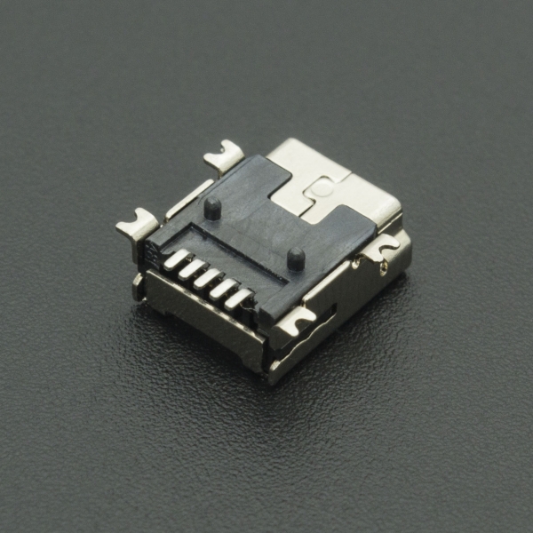CONECTOR MINI USB TIPO B 5 PINES HEMBRA SMD Genérico - 4