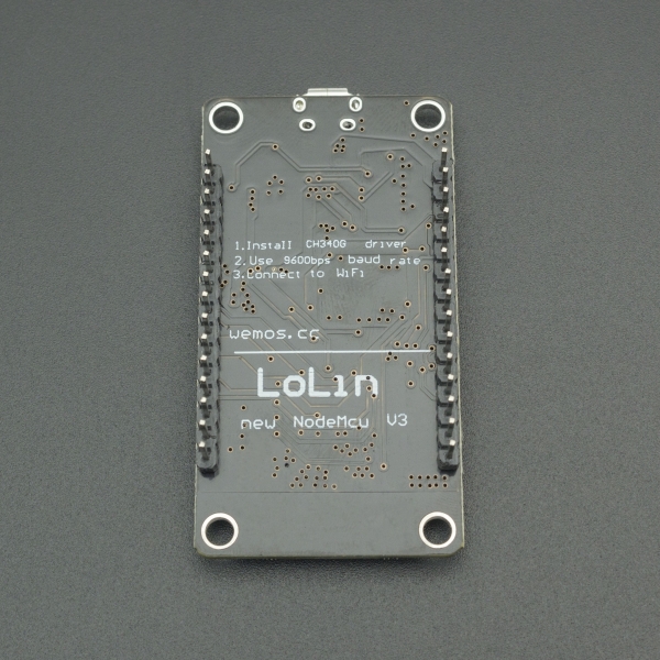 BOARD NODEMCU WIFI WEMOS LOLIN BASADO EN ESP8266 CON CH340 Genérico - 4