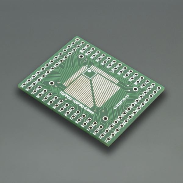 PLACA ADAPTADORA DOBLE CARA PARA INTEGRADOS SMD TQFP DE 32/44/64/100 PINES Genérico - 2