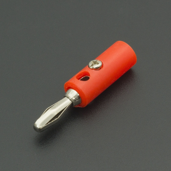 TERMINAL CABEZA DE BANANA M4 6A ROJA Genérico - 2