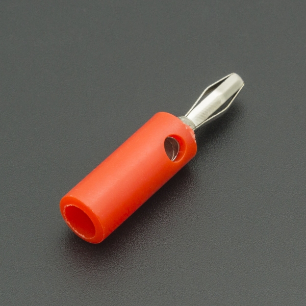 TERMINAL CABEZA DE BANANA M4 6A ROJA Genérico - 3