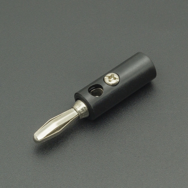 TERMINAL CABEZA DE BANANA M4 6A NEGRA Genérico - 1