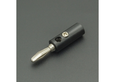 TERMINAL CABEZA DE BANANA M4 6A NEGRA Genérico - 1