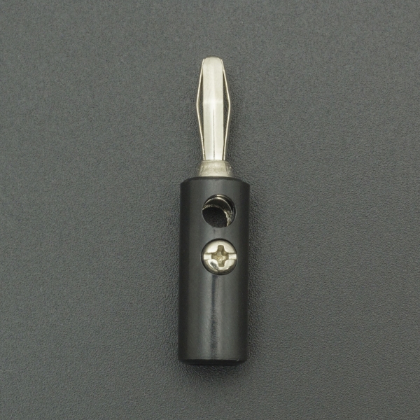 TERMINAL CABEZA DE BANANA M4 6A NEGRA Genérico - 3