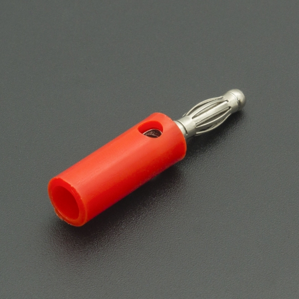 TERMINAL CABEZA DE BANANA M4 10A ROJA Genérico - 2