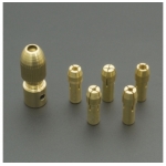 MINI MANDRIL CON BOQUILLAS PORTA BROCAS PARA MOTOR CON EJE DE 5.05 MM Genérico - 1
