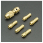 MINI MANDRIL CON BOQUILLAS PORTA BROCAS PARA MOTOR CON EJE DE 5.05 MM Genérico - 2