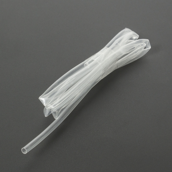 TUBO TERMOENCOGIBLE TRANSPARENTE 2.0 MM 1 METRO Genérico - 1