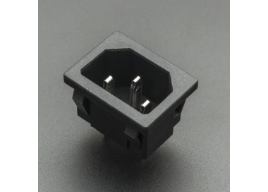 CONECTOR O ENCHUFE DE ALIMENTACIÓN AC-05 PARA CABLE DE PODER C13 Genérico - 1