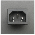 CONECTOR O ENCHUFE DE ALIMENTACIÓN AC-05 PARA CABLE DE PODER C13 Genérico - 3