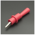 CAIMÁN CONECTOR 11 MM 10A ROJO Genérico - 1
