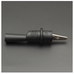 CAIMÁN CONECTOR 11 MM 10A NEGRO Genérico - 2